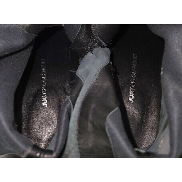 Justine Clenquet Eddie Tall Boots 42 US 12 Womens Black SSENSE Exclusive $430 - Picture 12 of 15